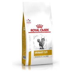 Сухой корм для кошек ROYAL CANIN Urinary S/O Moderate Calorie, диетический при МКБ, 0,4кг