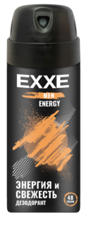 Мужской дезодорант EXXE MEN ENERGY, аэрозоль, 150 мл