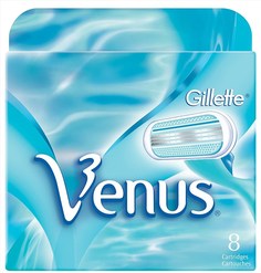 Сменные кассеты Gillette Venus, 8 шт