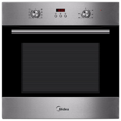 Встраиваемый электрический духовой шкаф Midea MO470B4X Silver/Black
