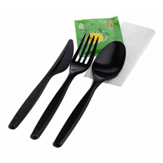 Набор одноразовой посуды Liberhaus из пластика 4 шт.