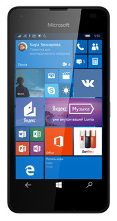 Смартфон Microsoft Lumia 550 8Gb Black