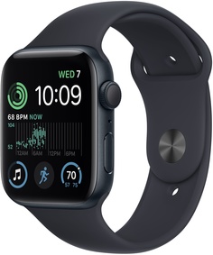 Часы Apple Watch Series SE 2022 ML 44 mm, MNTG3LL-A, Midnight