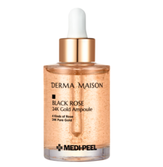 Ампульная сыворотка с золотом MEDI-PEEL Derma Maison Black Rose 24K Gold Ampoule, 95 мл