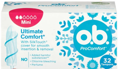 Тампоны женские гигиенические o.b. ProComfort Mini 32 шт