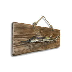 Статуэтка осетра керамическая Авторская работа