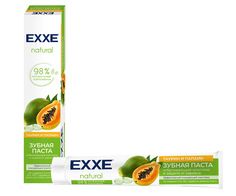 Зубная паста Exxe Natural Таурин и папаин, 75 мл