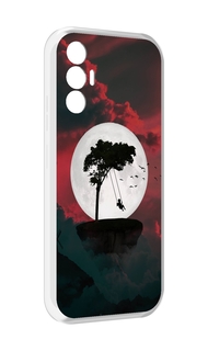 Чехол MyPads качели-над-пропастью для Tecno Pova 3