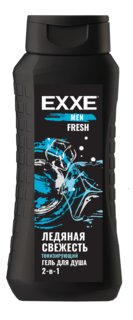 Гель для душа Exxe UFC Ultimate freshness 2 в 1 тонизирующий 250 мл