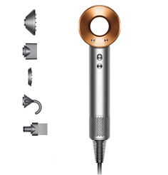 Фен Dyson Supersonic HD07 1600 Вт золотистый, серебристый