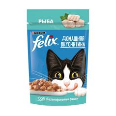 Влажный корм для кошек Felix, рыба 75 г