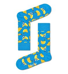 Носки унисекс Happy Socks BSU01 голубые 29