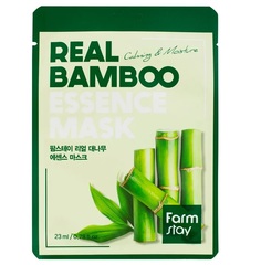 Маска для лица Farm Stay тканевая, с экстрактом бамбука