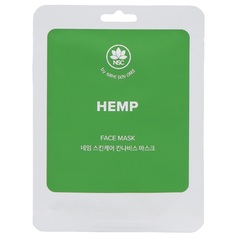 Маска для лица Name Skin Care тканевая, с маслом семян конопли