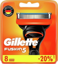 Лезвия для бритья Gillette Fusion 5, 8 шт.