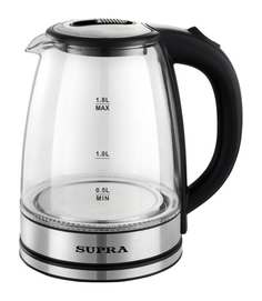 Чайник электрический Supra KES-1852G 1.8 л Silver, Black