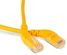 Патч-корд Hyperline RJ45-RJ45 вилка-вилка 5м (PC-APM-UTP-RJ45/L45-RJ45/L45-C6-5M-LSZH-YL)