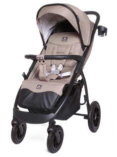 Коляска прогулочная Babycare, Venga, надувные колеса, Бежевый