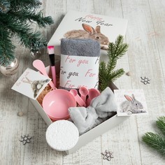 Набор подарочный Этель Happy New Year полотенце и аксс No Brand