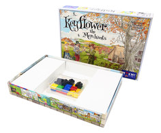органайзер для игры keyflower: дополнение "торговцы" (прозрачный) No Brand