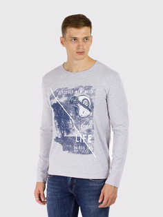 Лонгслив мужской DAIROS GD69300874 серый 2XL