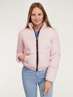 Куртка женская oodji 10203083-2 розовая 40/170