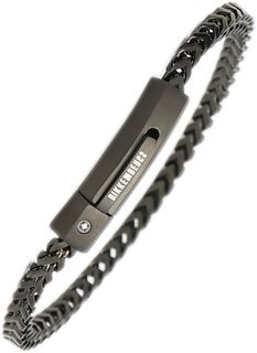 Браслет из стали с бриллиантом Bikkembergs SPIB01BB