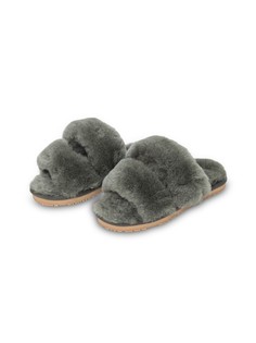 Тапочки женские MOU FW161009L серые 37