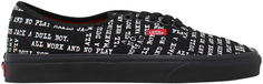 Кеды мужские Vans Ua Authentic (Terror) черные 40 EU