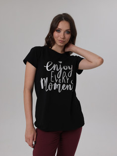 Футболка для беременных женская FEST 1-61505А черная 46 RU ФЭСТ