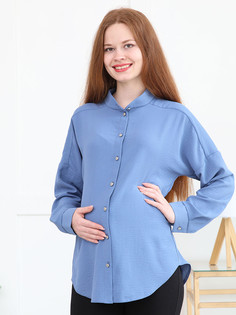 Блуза для беременных женская FEST 1-129528Е голубая 44 RU ФЭСТ