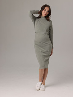 Платье для беременных женское FEST 2-254525Е хаки 44 RU ФЭСТ