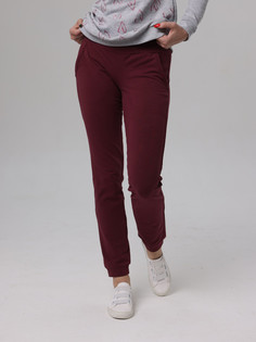 Брюки для беременных женские FEST 1-242505 бордовые 46 RU ФЭСТ