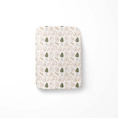 Olant baby пеленка на резинке 100х70 см pear with me love
