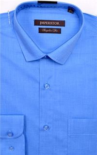 Рубашка мужская Imperator LT Blue-П синяя 37/176-182