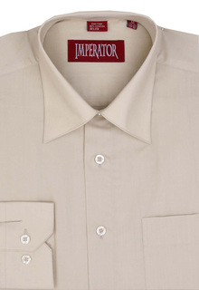 Рубашка мужская Imperator Sandstone-П бежевая 37/170-176