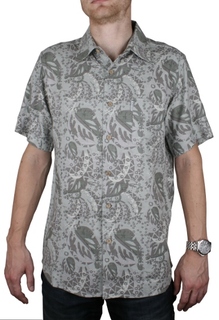 Рубашка мужская Maestro AVR1182 серая L