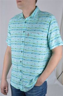 Рубашка мужская Maestro Glasses 2-K голубая XL