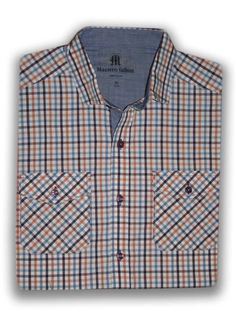 Рубашка мужская Maestro Brittany 5-K оранжевая 40/170-178