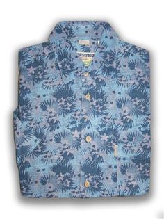 Рубашка мужская Maestro Tourist 17-K синяя XL