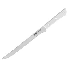 Нож кухонный поварской Samura Harakiri филейный для мяса рыбы профессиональный SHR-0048W