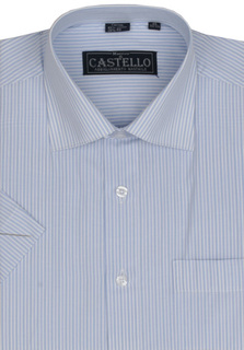 Рубашка мужская Maestro Alex 83 K голубая 40/178-186