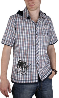 Рубашка мужская Maestro Matador-k серая 40/178-186