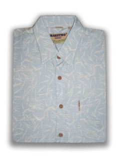 Рубашка мужская Maestro Herbal 2-K голубая XL