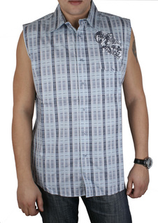 Рубашка мужская Maestro Stone голубая 40/178-186