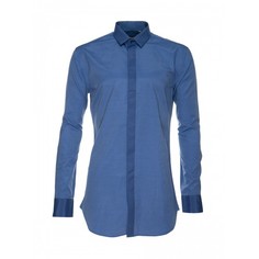 Рубашка мужская Imperator Marselle 1 sl. синяя 43/170-178