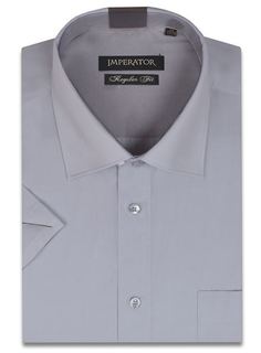 Рубашка мужская Imperator Silver 31-K серая 45/170-178