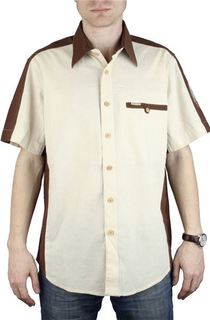 Рубашка мужская Maestro AVR1175 бежевая XL