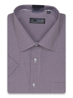 Рубашка мужская Maestro Valencia 3-K фиолетовая 44/170-178