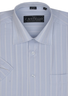 Рубашка мужская Maestro Lord 1 K голубая 39/170-178